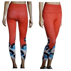Xersion Legging Yoga Pants Shine Side Seam Athletic Athleisure Women's WOMAN'S M